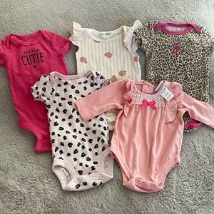 Newborn-3 Month Onesies Multi-Brand